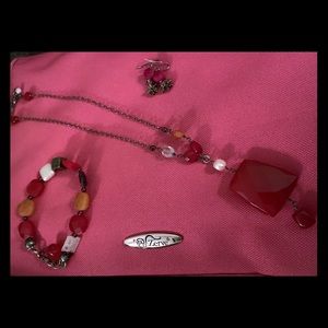 Silpada Necklace, Bracelet and Earrings